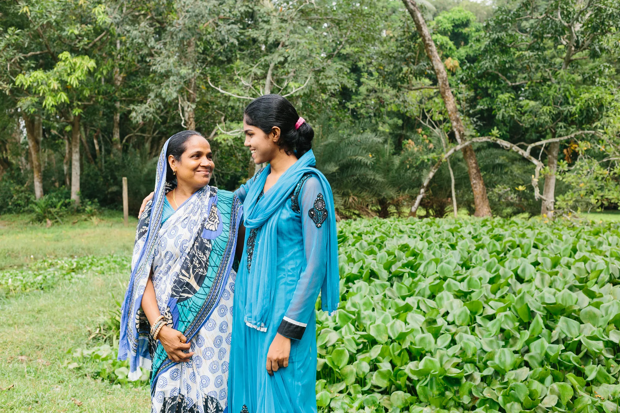 Rehana and her daughter